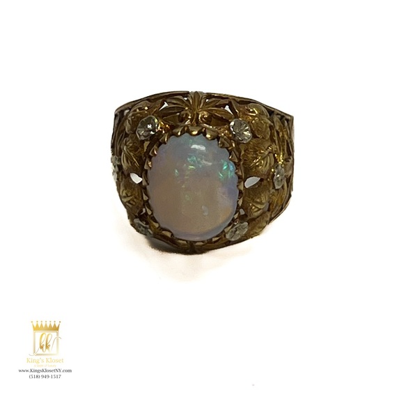 18k opal ring 3.6 dwt